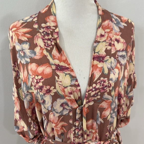 NWT Dress Forum floral botanical kimono dress - Picture 4 of 9